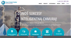 Desktop Screenshot of focustelecom.pl